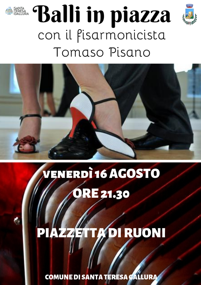 Balli in piazza a Ruoni